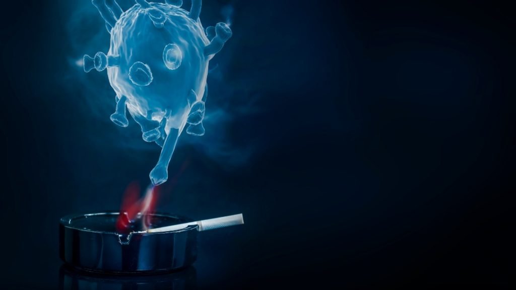 Smoking may increased risk of COVID-19 symptoms